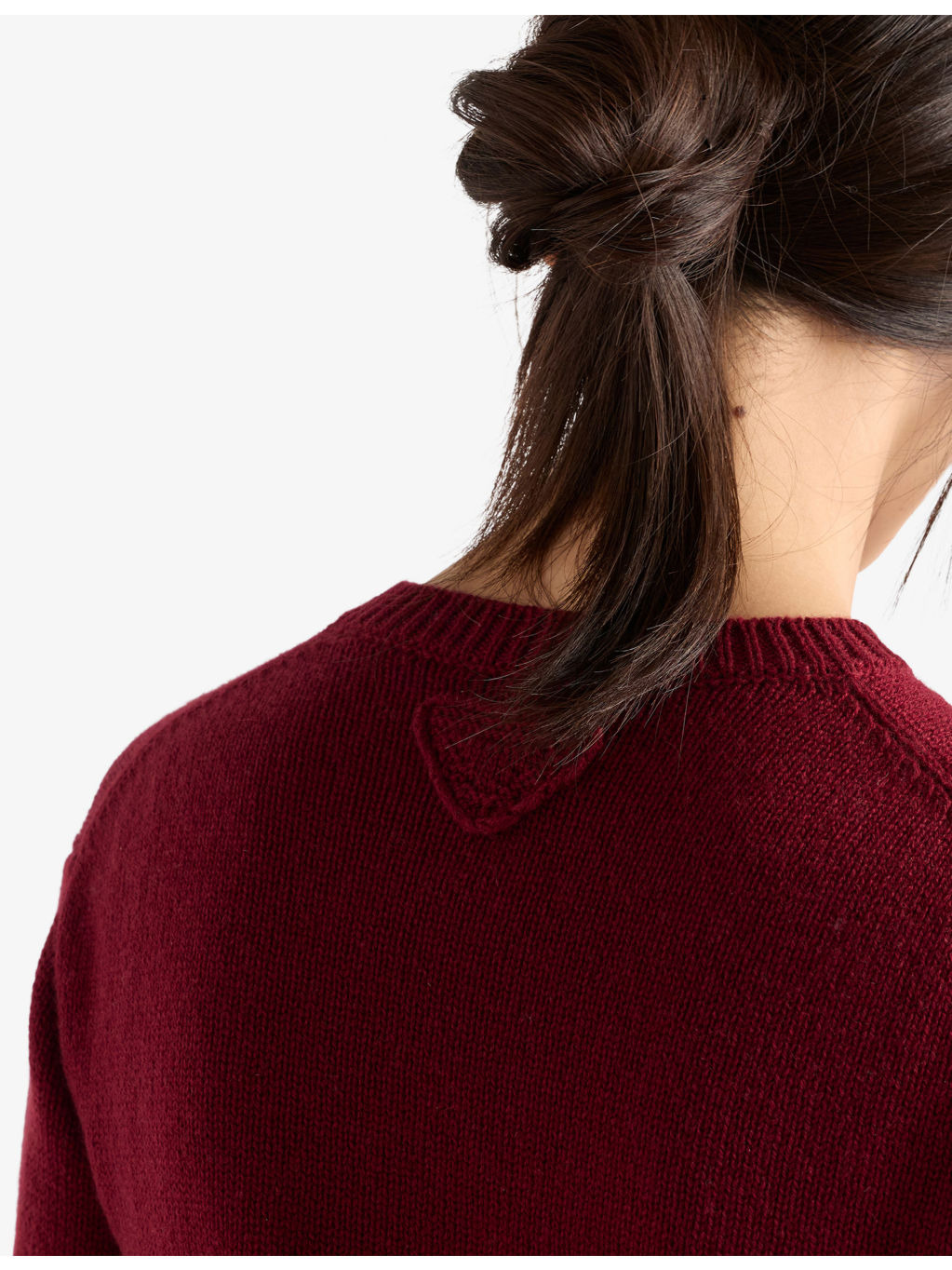 Triangle-Logo Cashmere Knitted Cardigan - 6