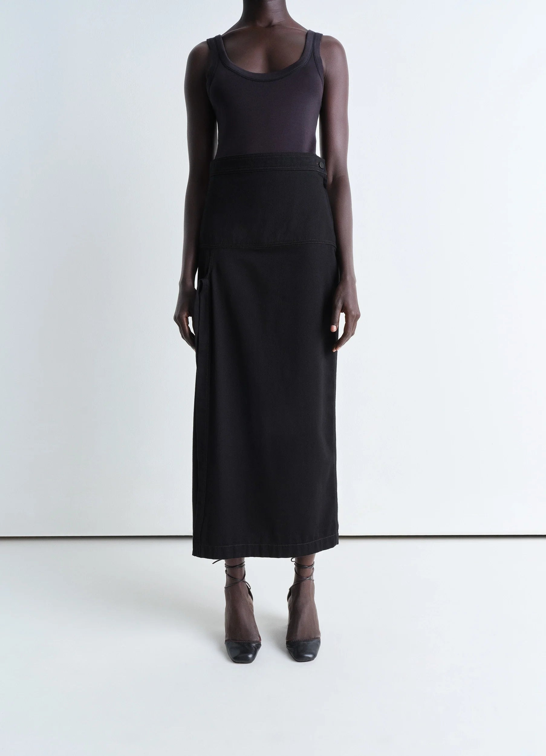 SKIRT WITH SLIT - 5