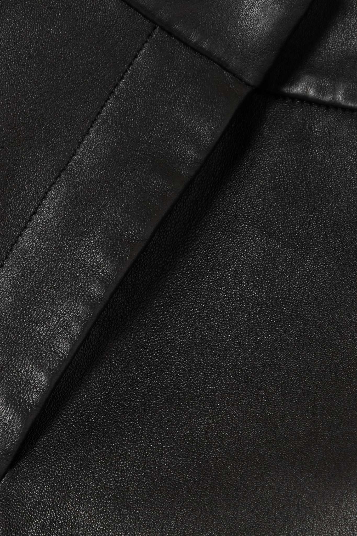 Coleman leather slim-fit pants - 5