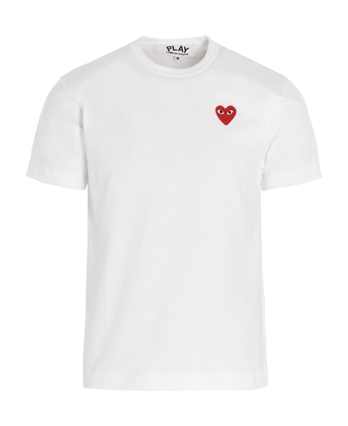 Comme Des Garçons Logo Patch T-shirt | italist | REVERSIBLE