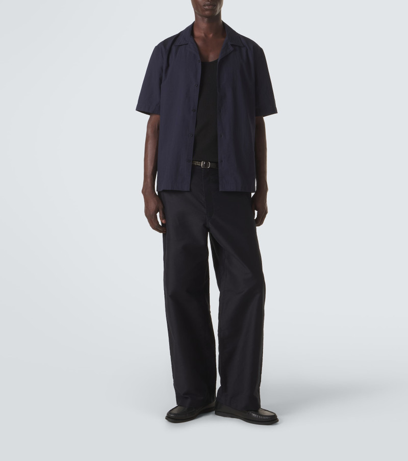 Sunspel Striped cotton shirt outlook