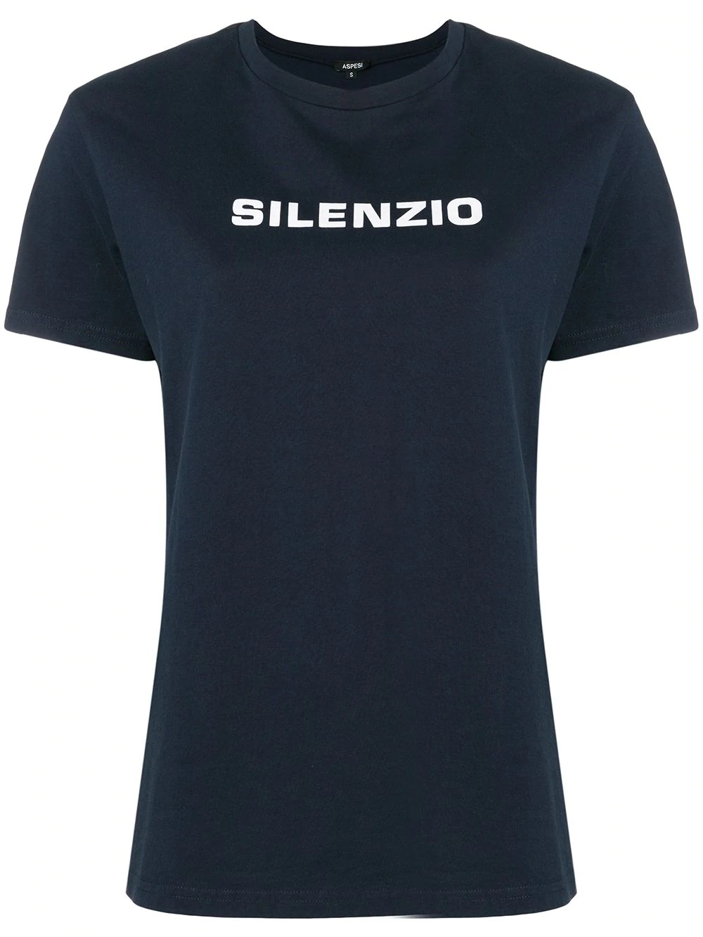 Silenzio print T-shirt - 1