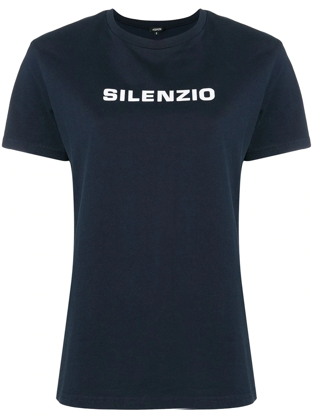 Silenzio print T-shirt - 1