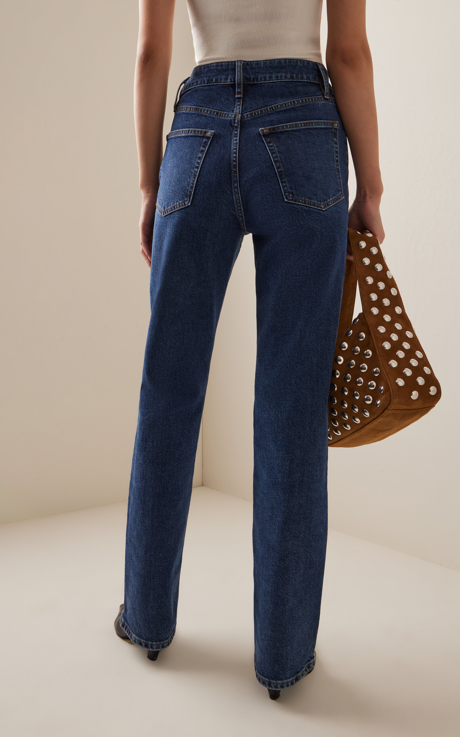 The Ruler High-Rise Straight-Leg Jeans blue - 4