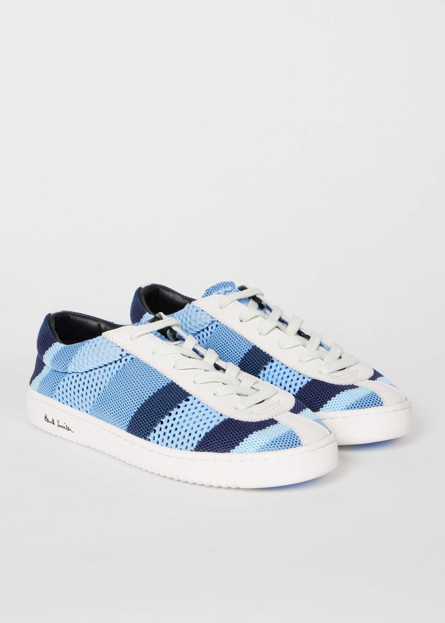 Women's Blue 'Retro' Trainers - 2