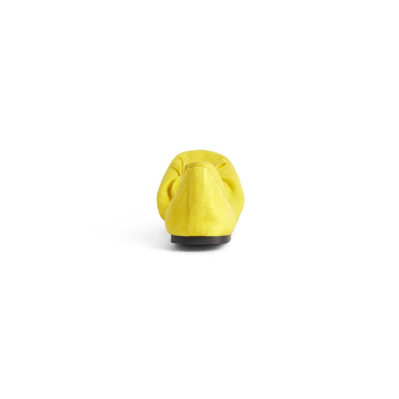 BALENCIAGA Women's Shoe Clutch Ballerina  in Yellow outlook