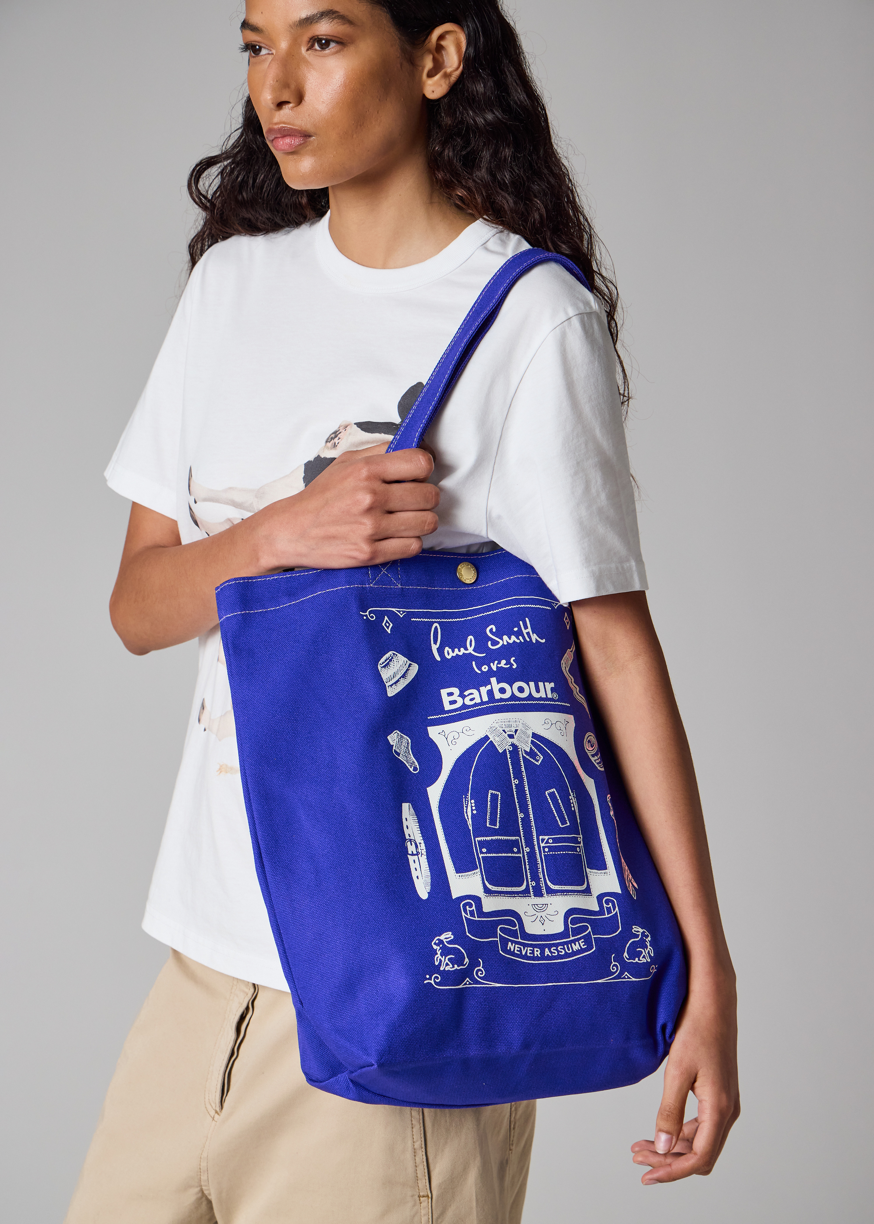 Paul Smith loves Barbour - Best In Show Tote Bag - 7