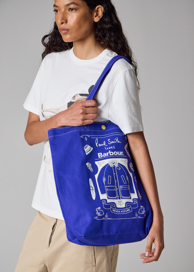 Paul Smith loves Barbour - Best In Show Tote Bag 7