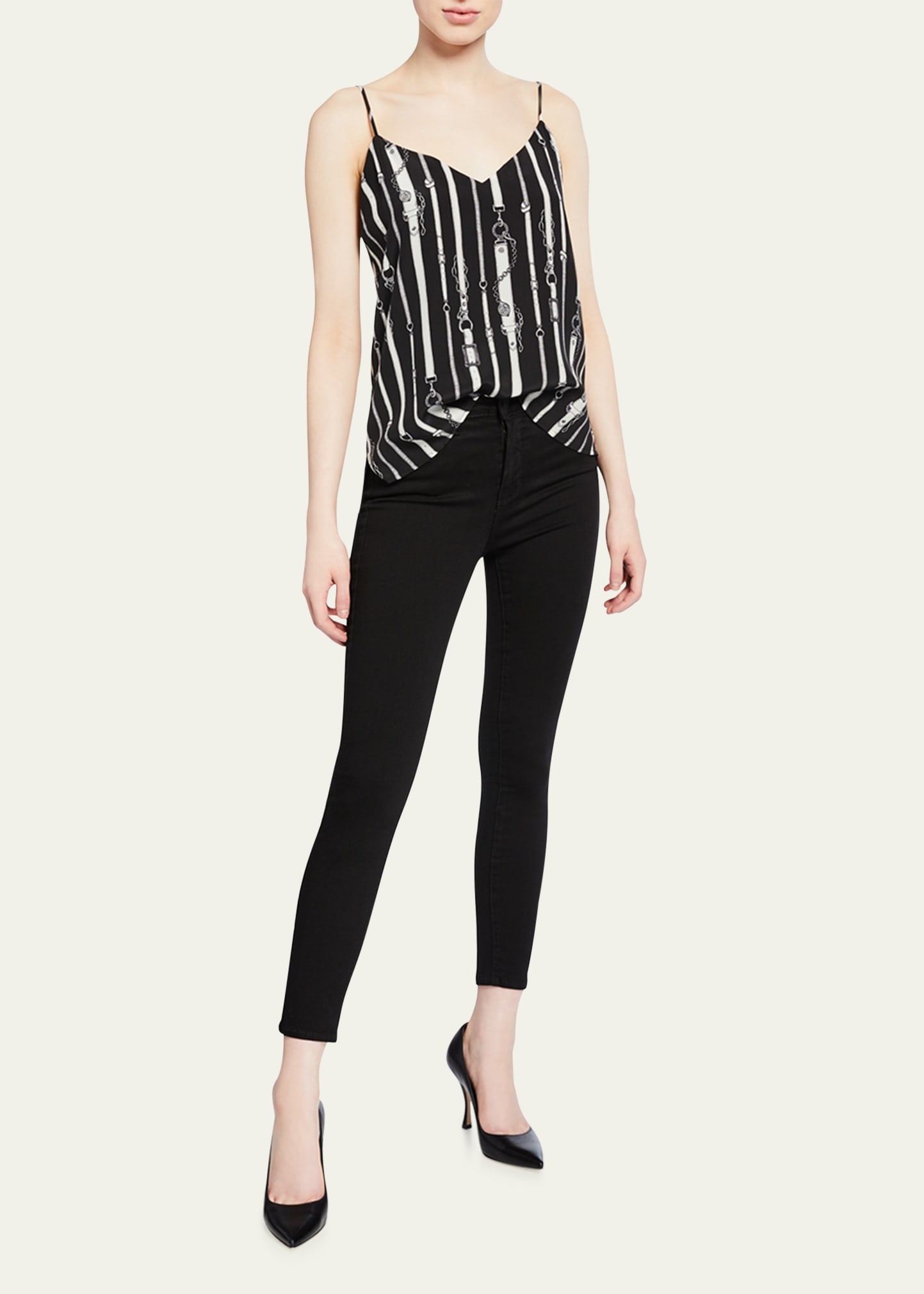 Margot High-Rise Skinny Ankle Jeans - 4