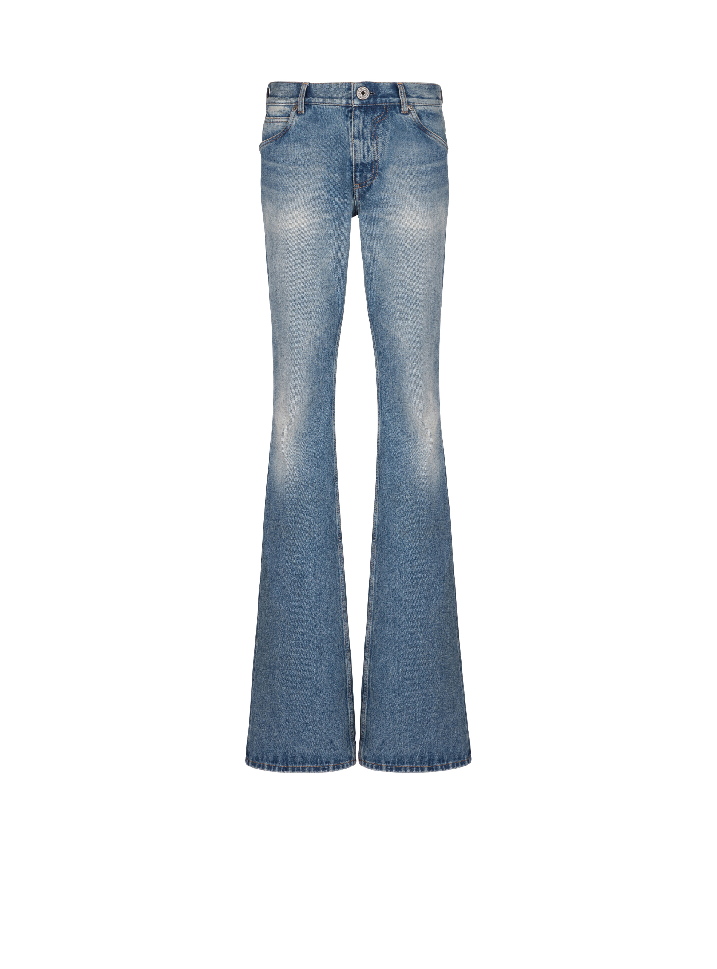 Blue Wash vintage denim jeans - 2