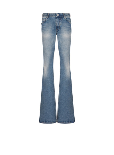 Balmain Blue Wash vintage denim jeans outlook