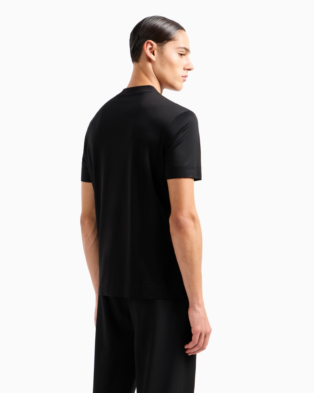 ASV Lyocell-blend jersey T-shirt with a flocked logo - 3