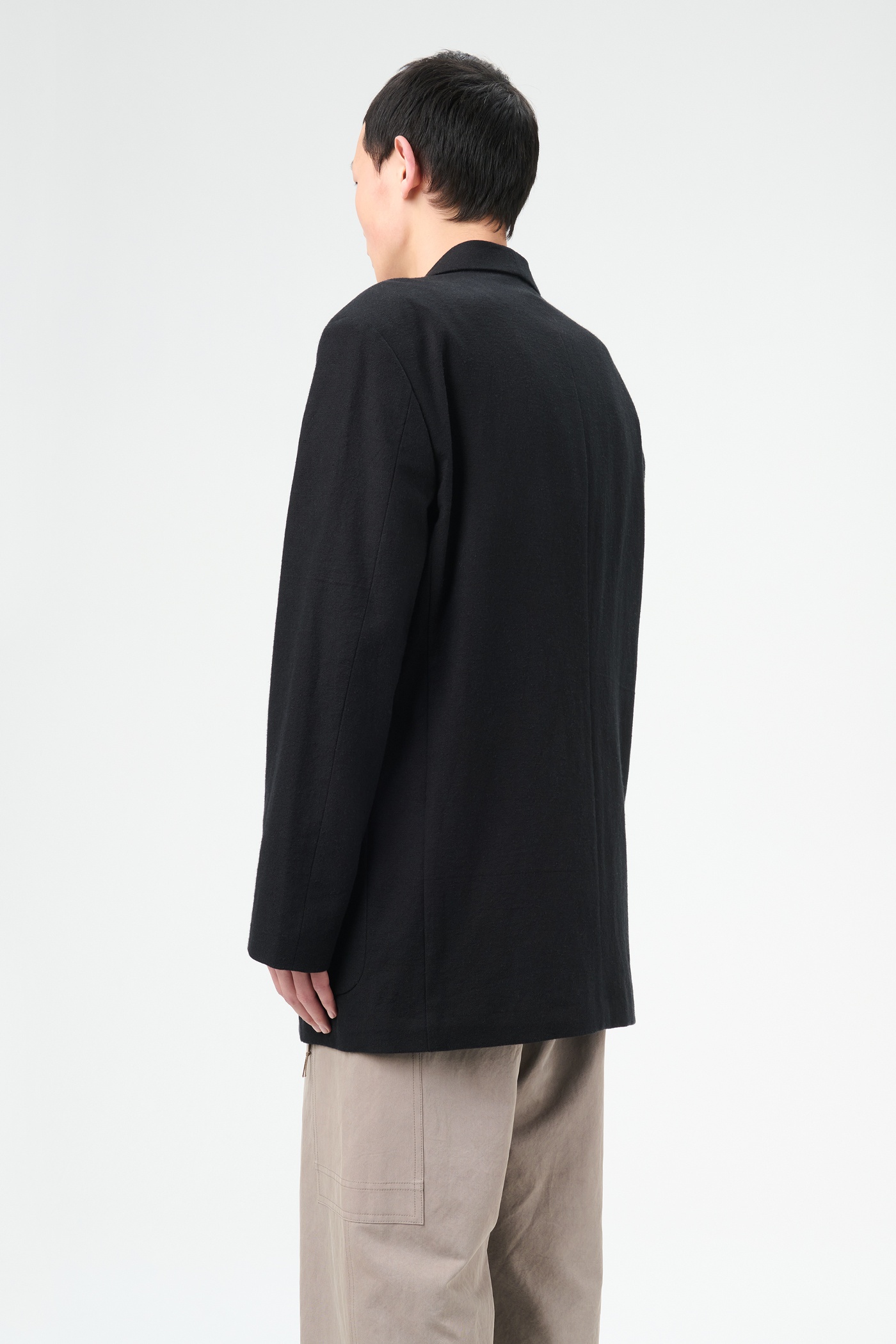 Embrace Blazer Draping Black Canvas - 6