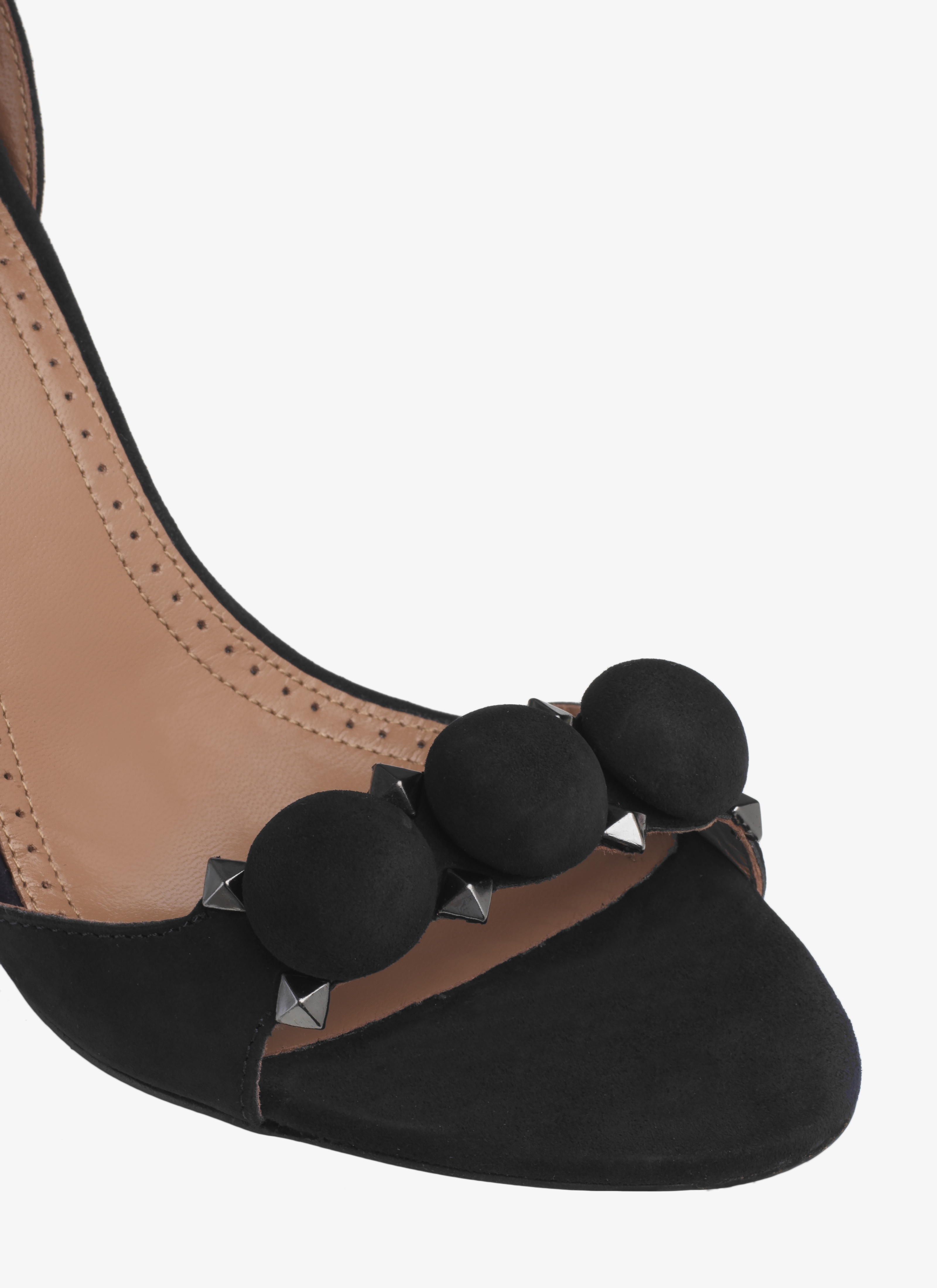 BOMBE SANDALS IN SUEDE GOATSKIN - 3