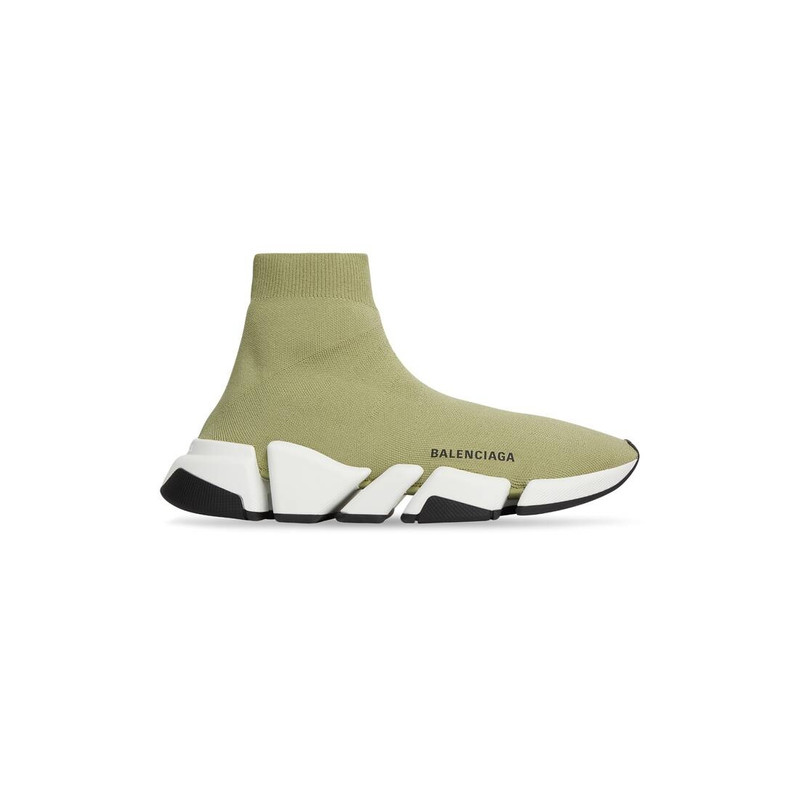 Men's Speed 2.0 Recycled Knit Sneaker in Green - 1