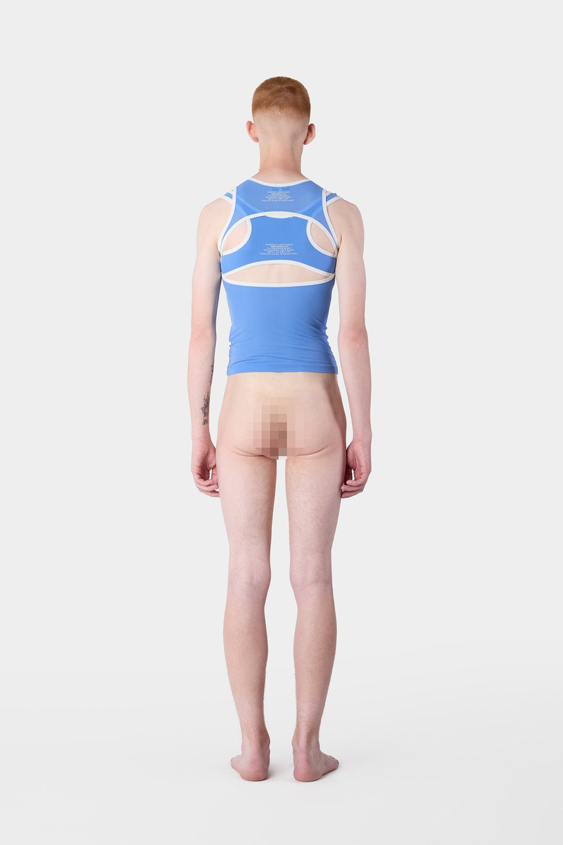 SUPER STRETCH COMBINED TOP / sapphire blue 7