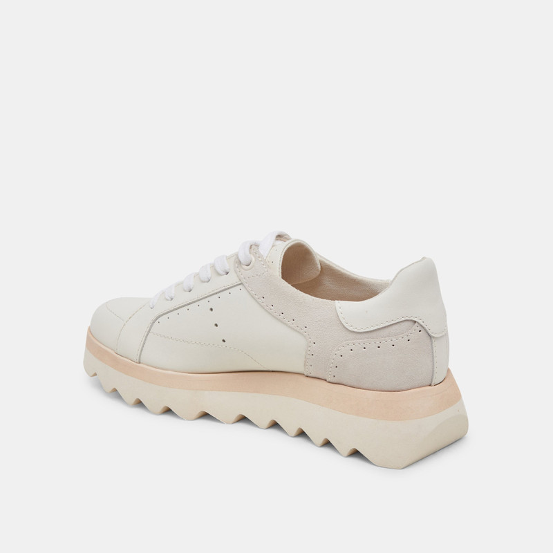 JORGIE SNEAKERS WHITE LEATHER 7