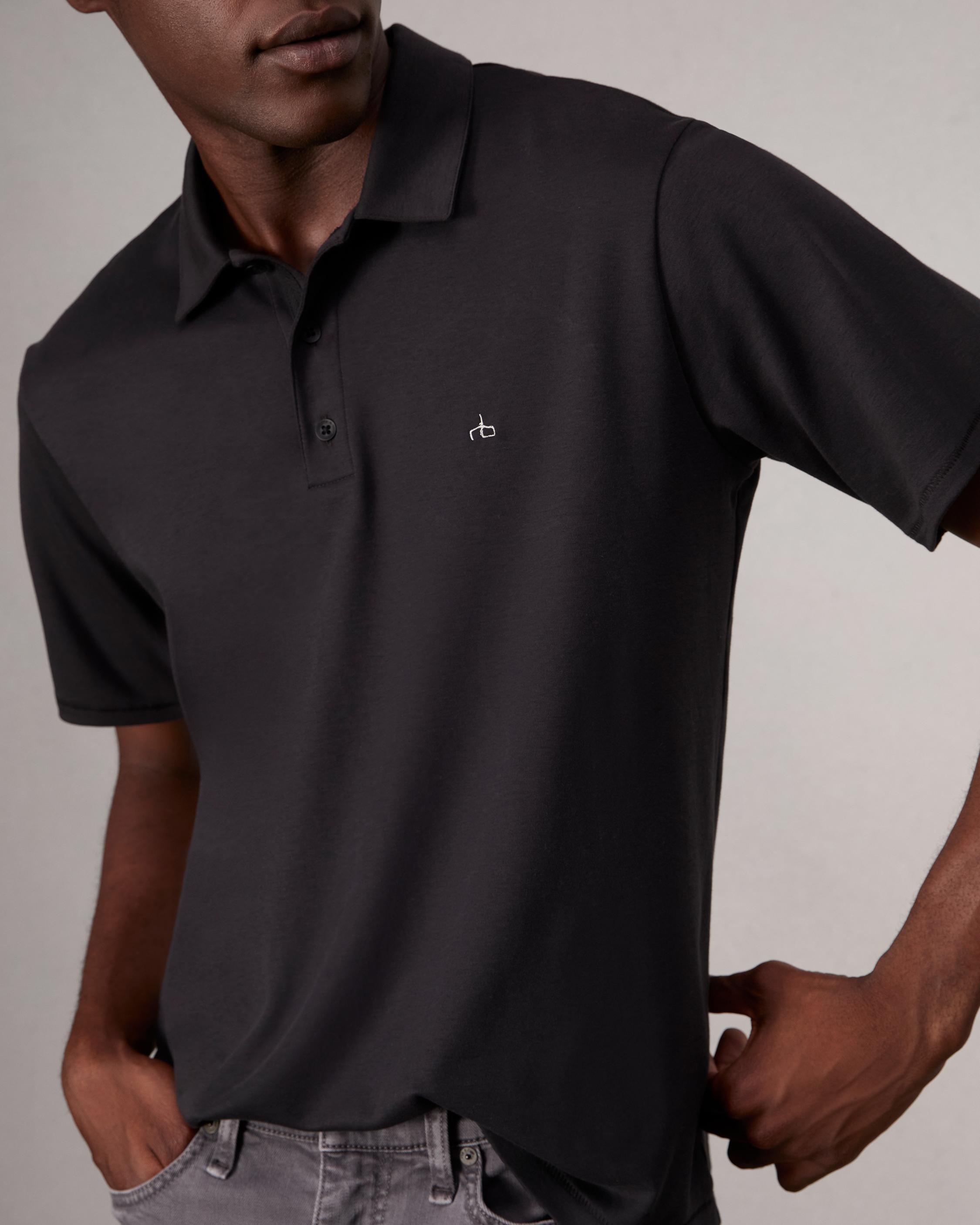 Pima Cotton Polo Shirt - 6
