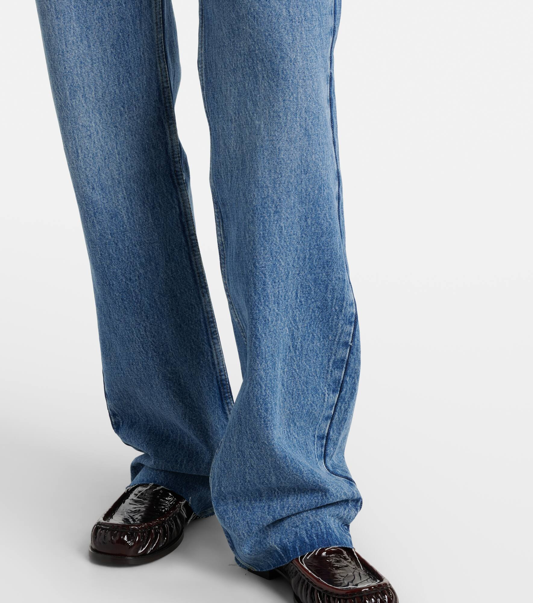 Dalston mid-rise flared jeans - 5