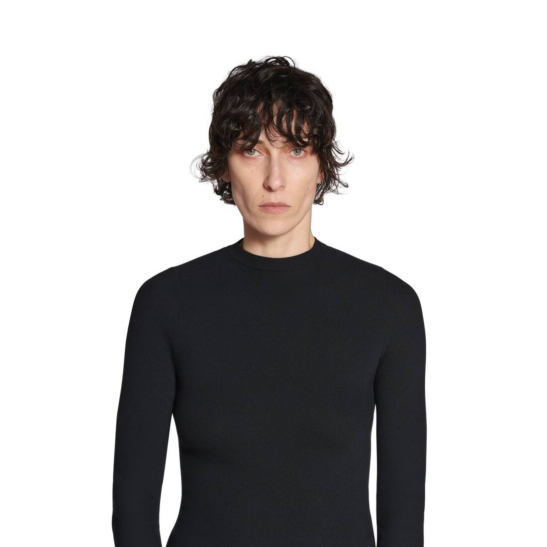 Women's Twisted Top in Black - 5