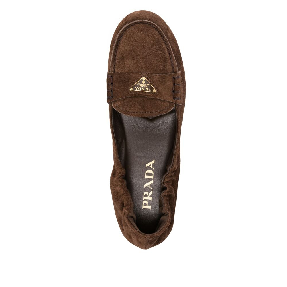 Prada Brown Loafers Women - 2