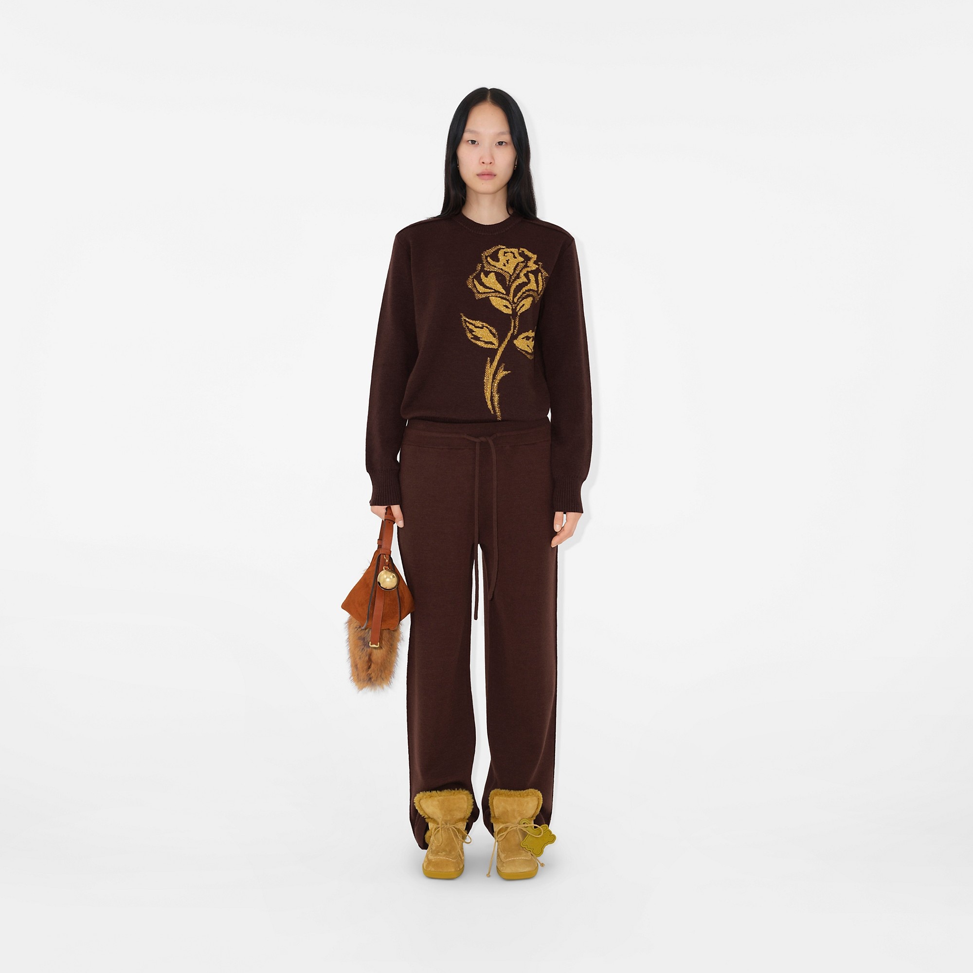 Rose Wool Blend Sweater - 2