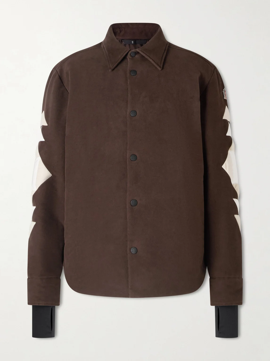 Valley Patchwork Cotton-Moleskin, Corduroy and Gabardine Shirt Jacket - 1