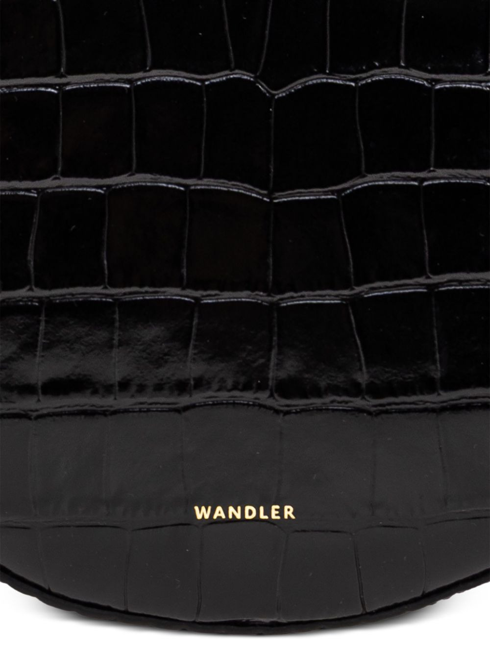 Mia crocodile-effect tote bag - 5