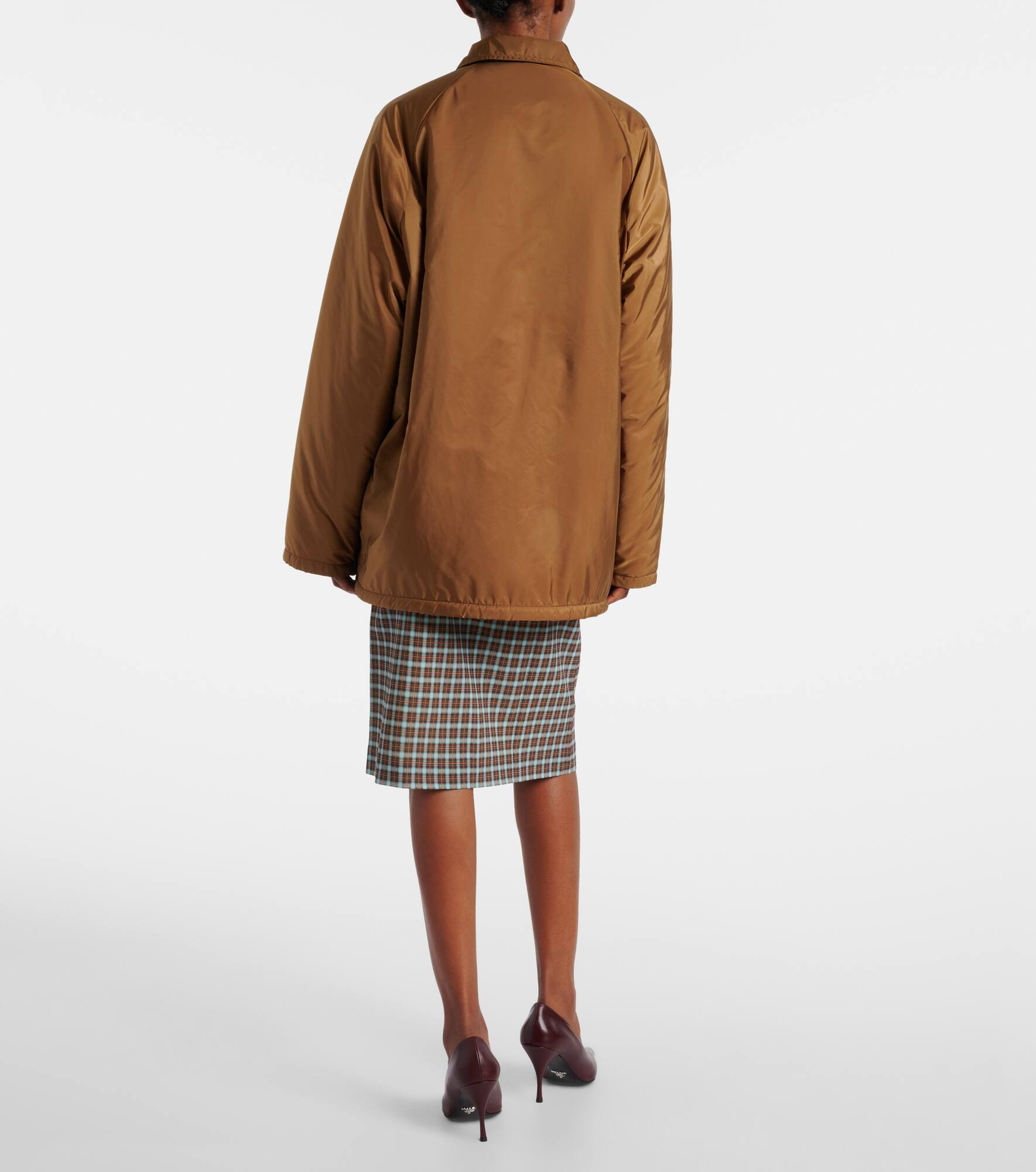 Re-Nylon logo blouson - 3