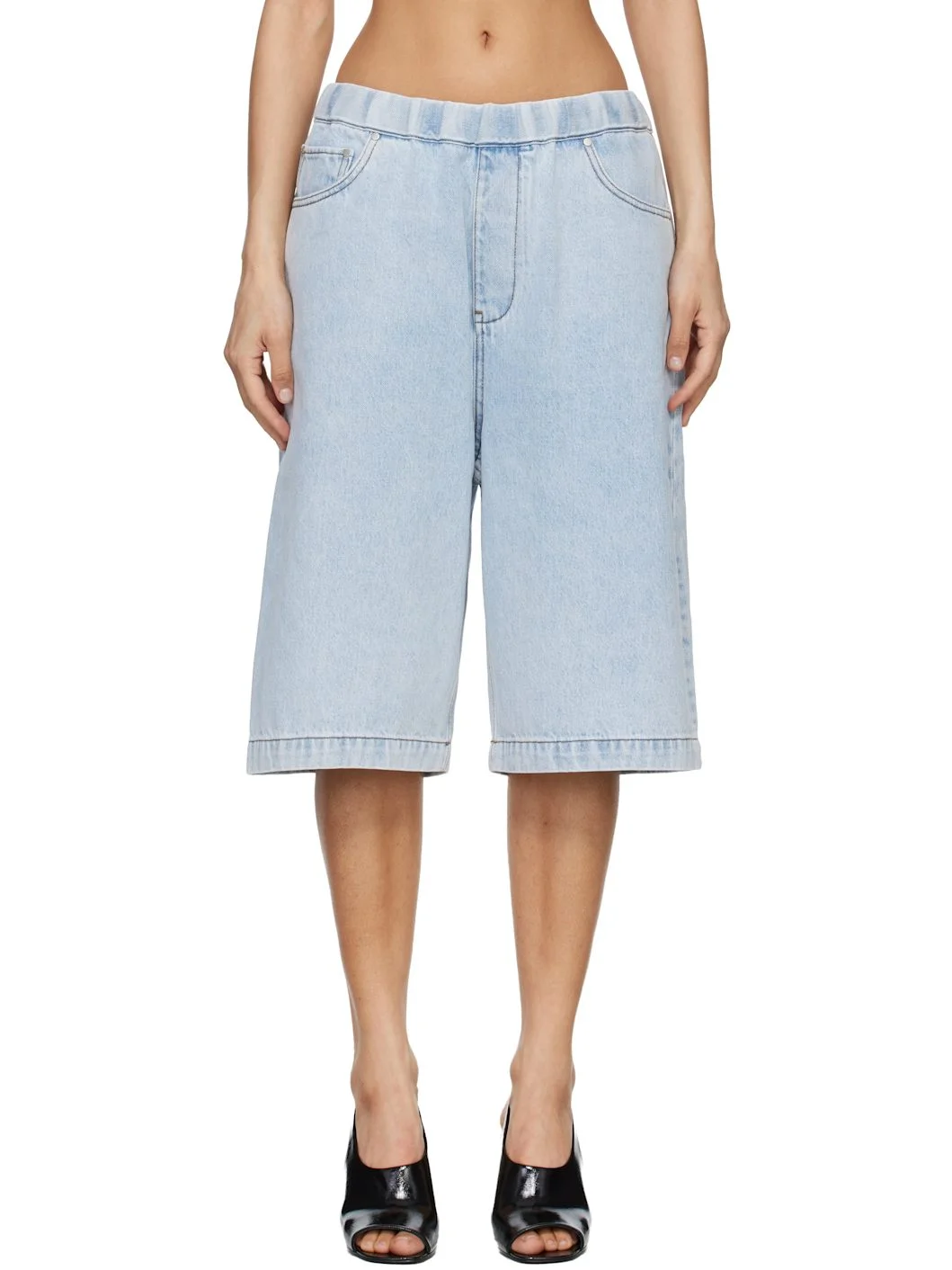 Blue Spar Denim Shorts - 1