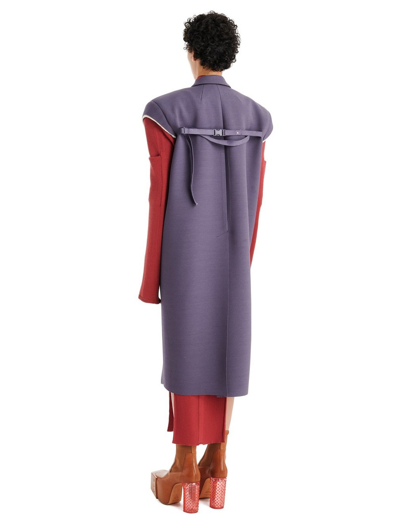 Jumbo Tatlin Coat in Purple 3