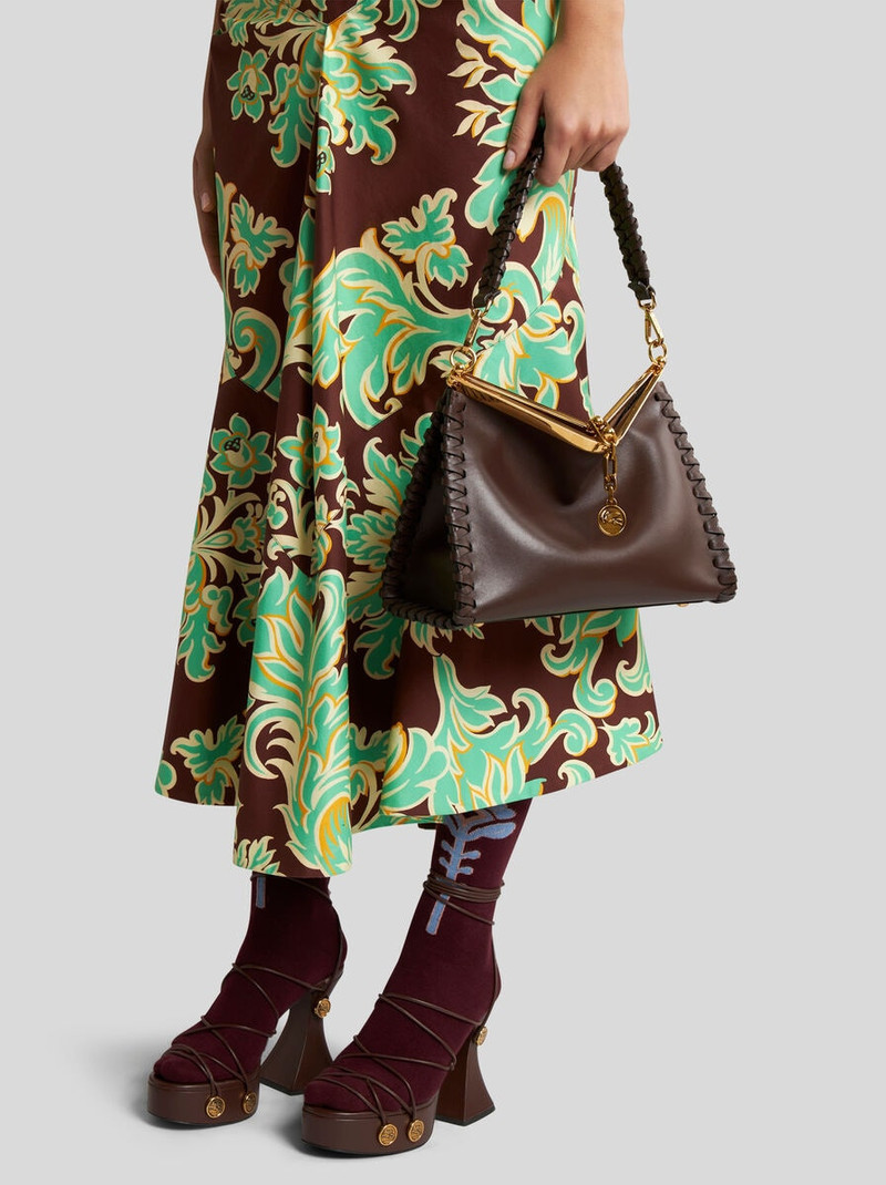 Etro MEDIUM VELA BAG WITH THREAD WORK outlook