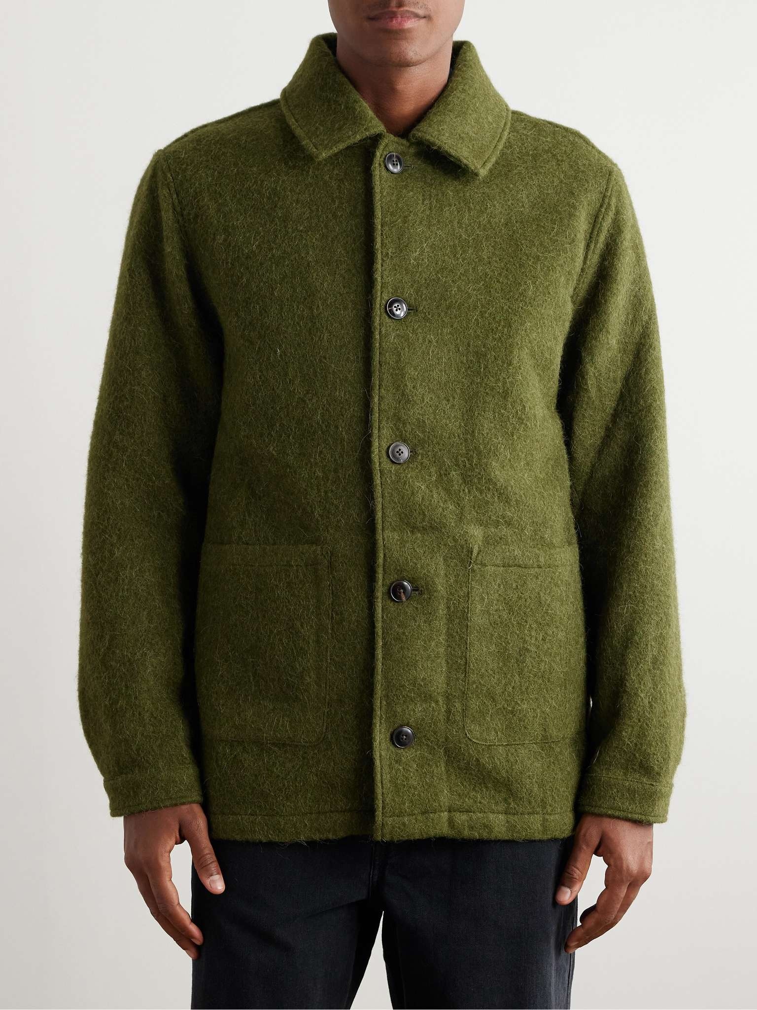 Jorvi Brushed Alpaca and Wool-Blend Jacket - 4