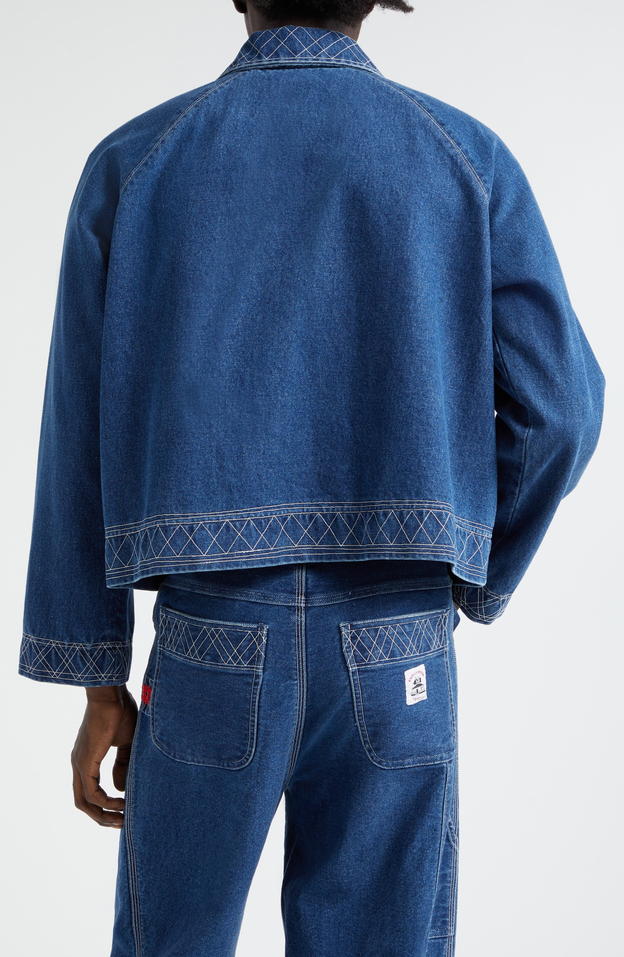Embroidered Denim Jacket - 3