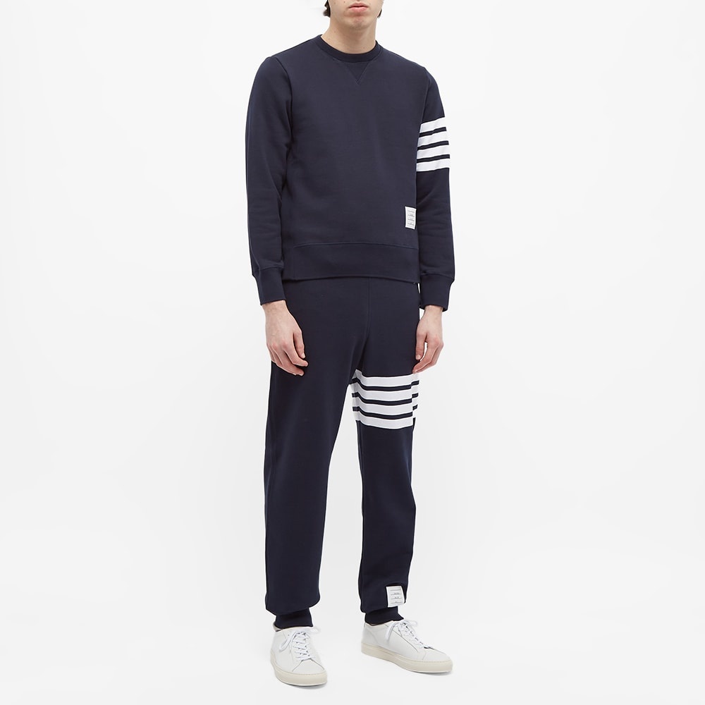 Thom Browne Engineered Stripe Crew Sweat - 6