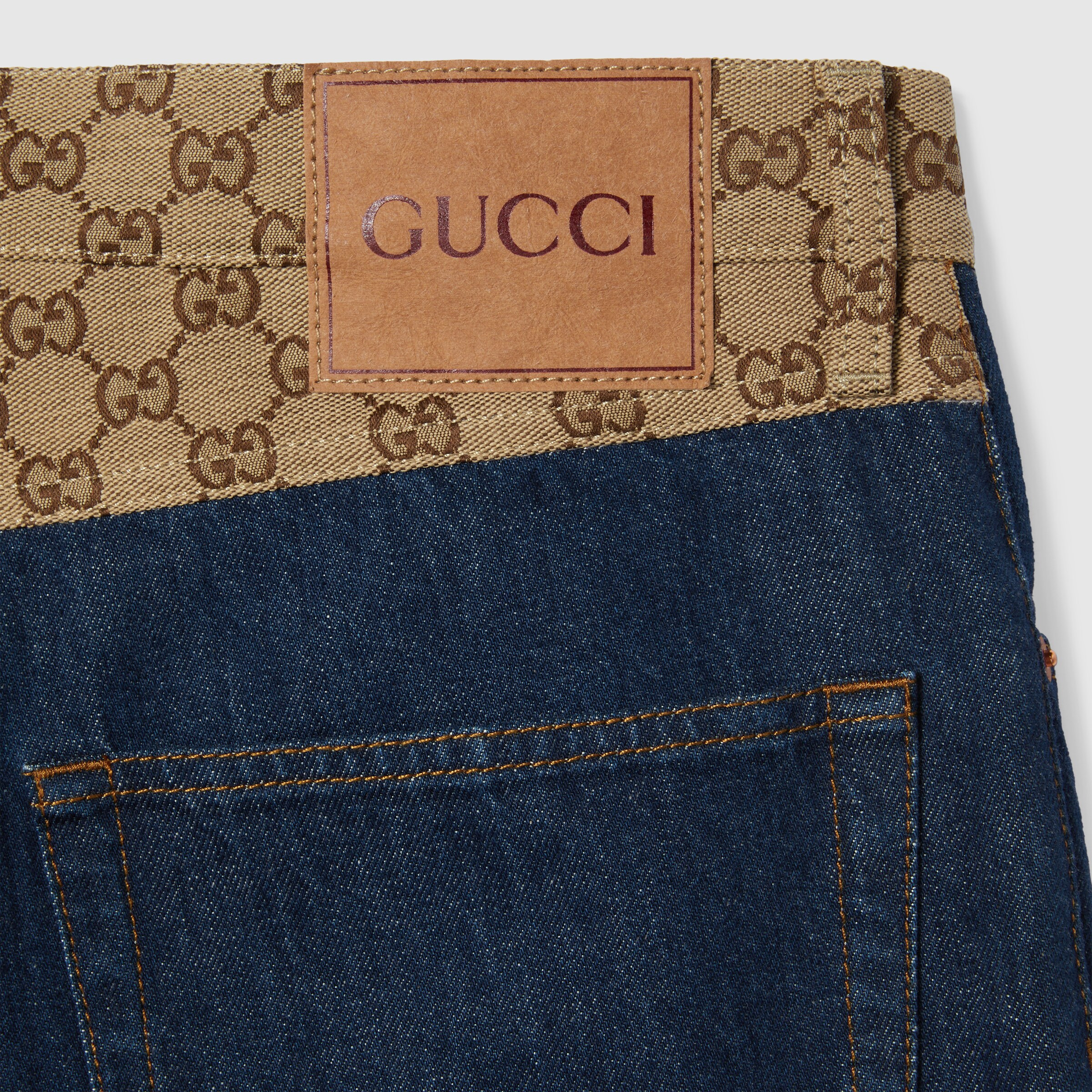 Tapered denim pant - 7