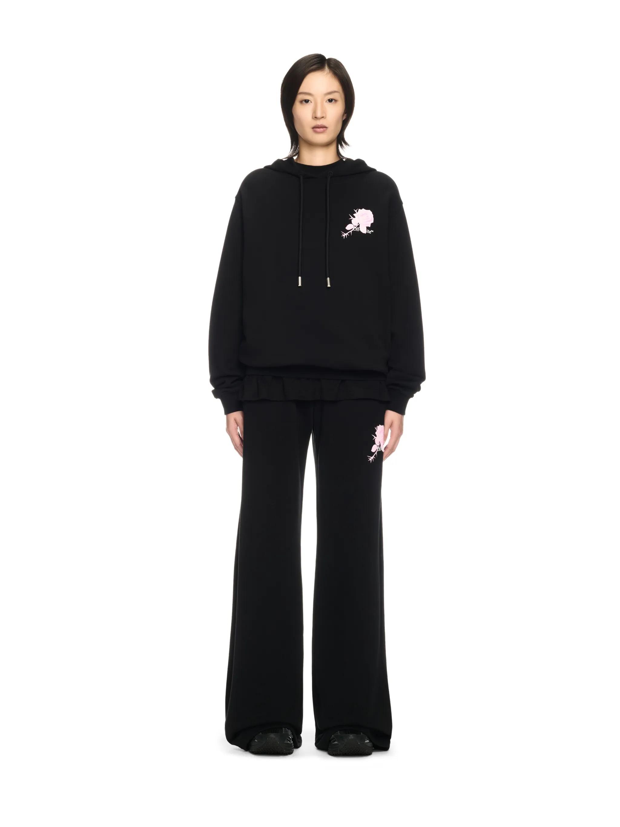 Black Rose Arrow Hoodie - 2