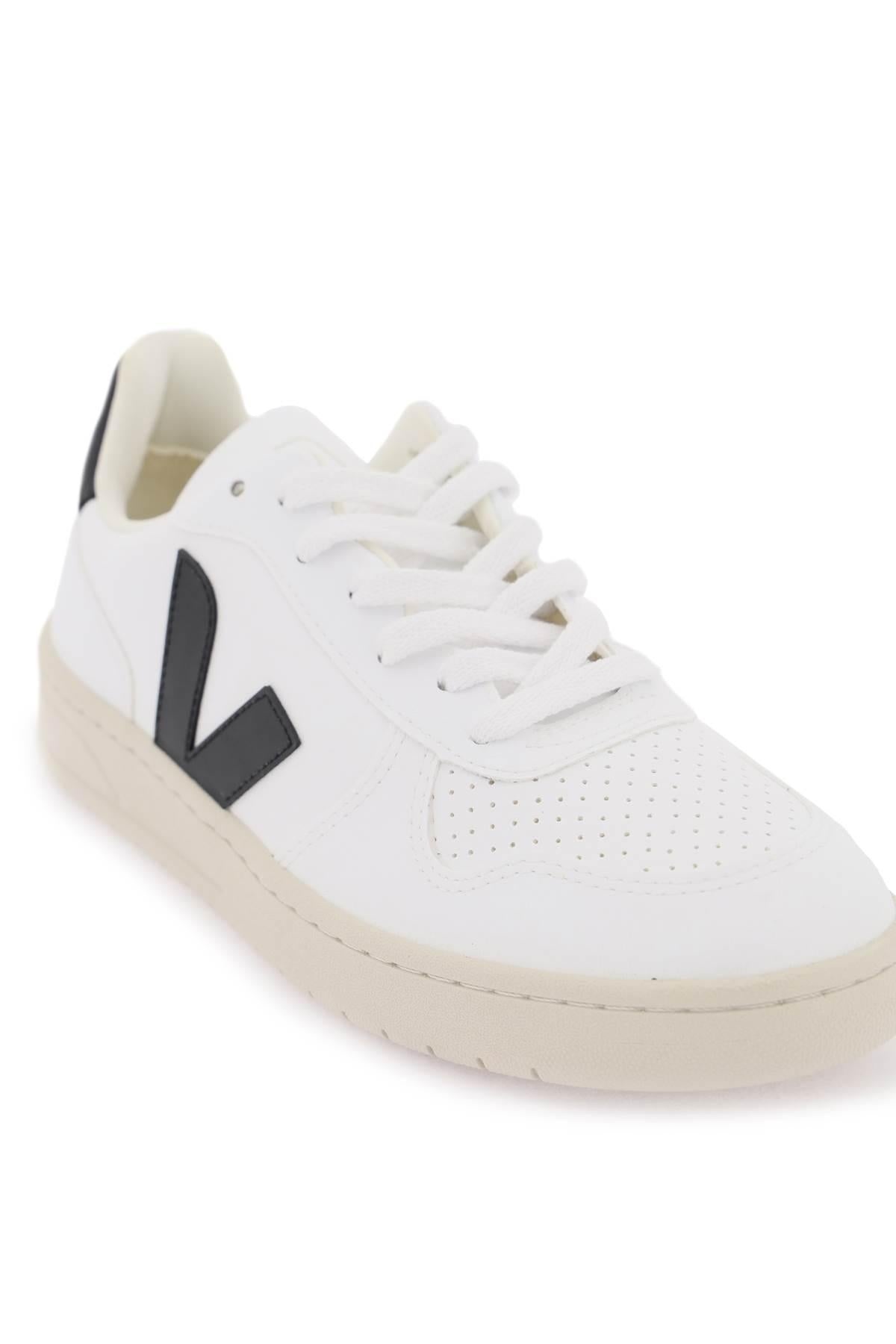V-10 LEATHER SNEAKERS - 4