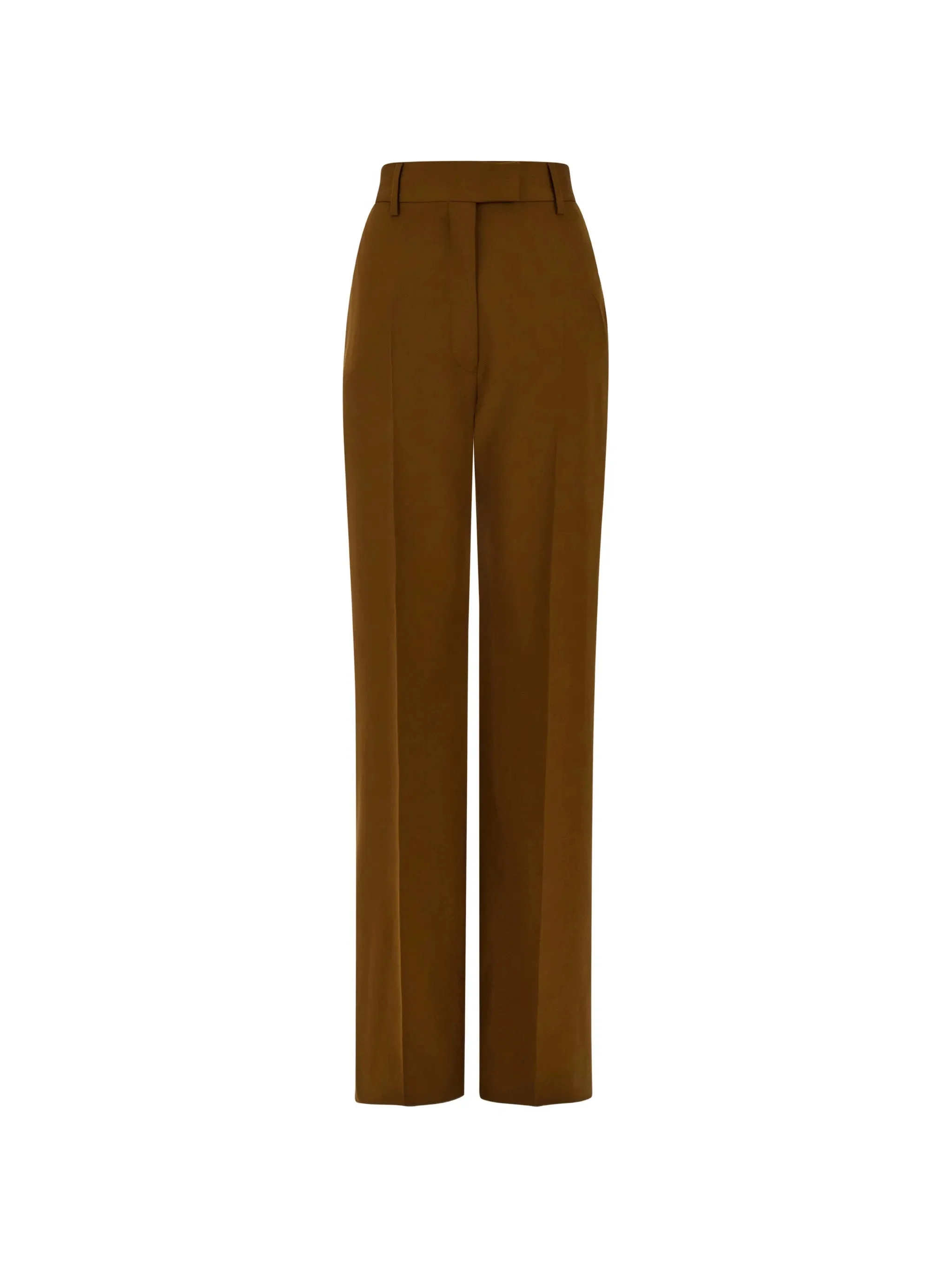 Ferragamo Tailored Trousers In Chevron - 1