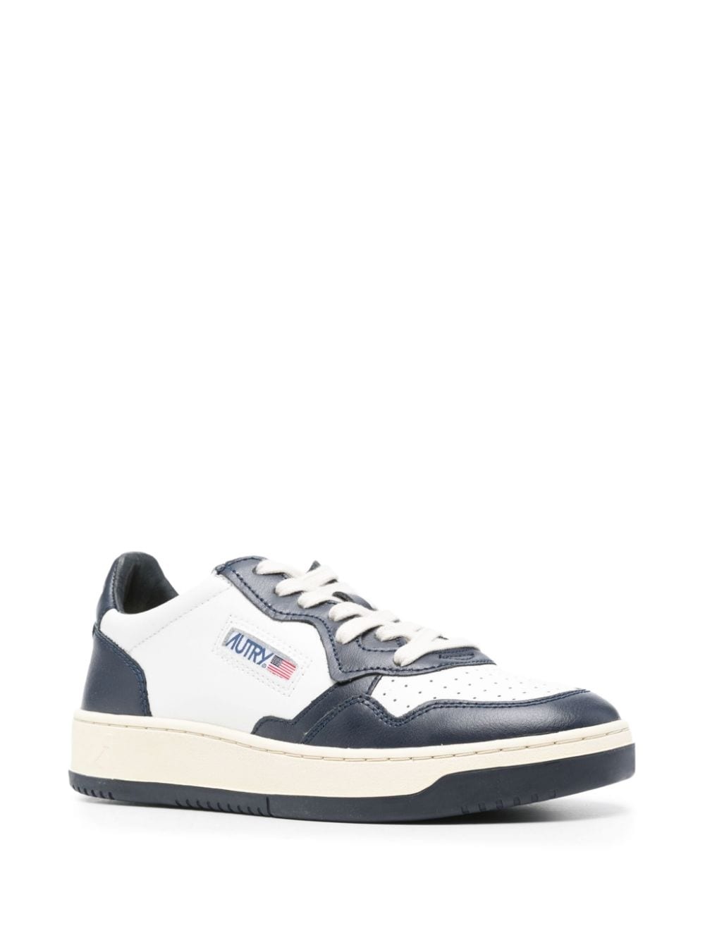 Medalist panelled leather sneakers - 2