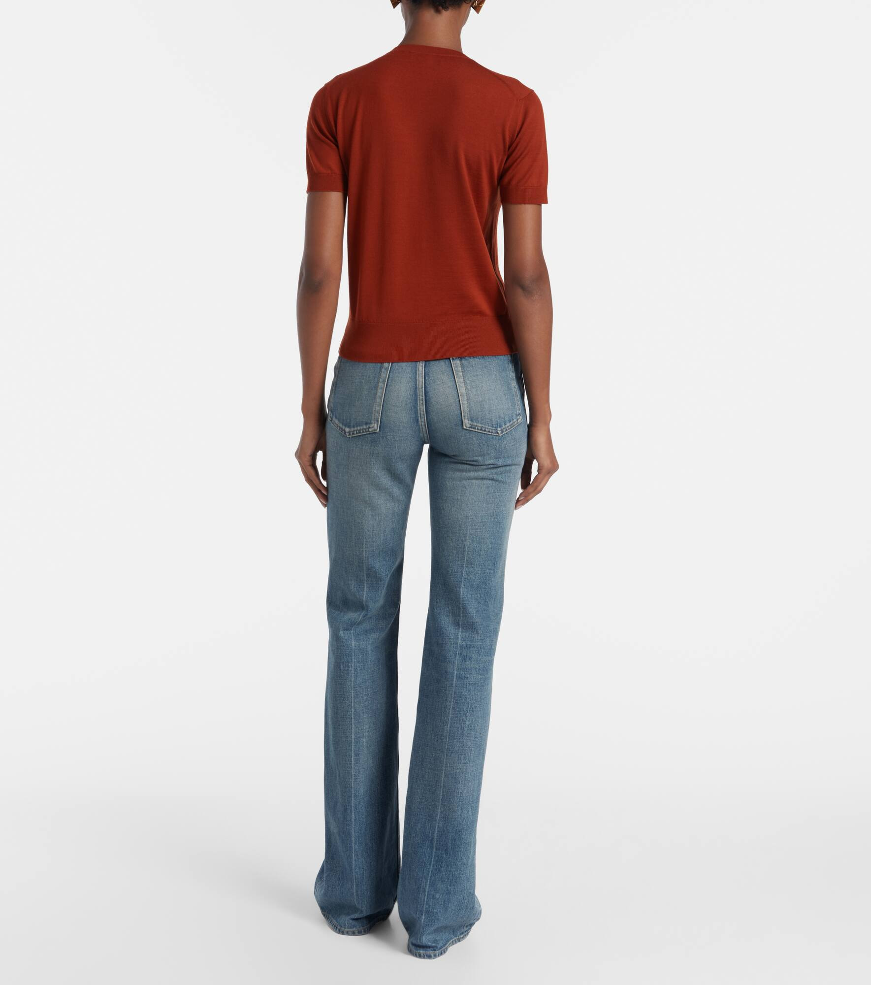 Knitted wool T-shirt - 3