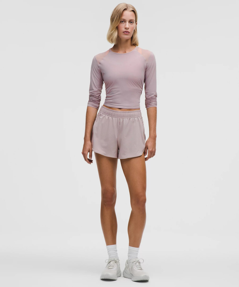 lululemon Ruched-Side High-Rise Short 3" outlook