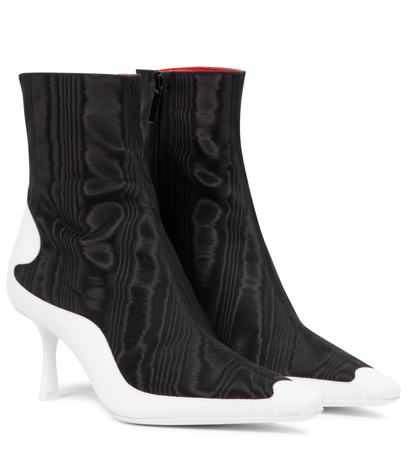 x Marine Serre moiré ankle boots 1