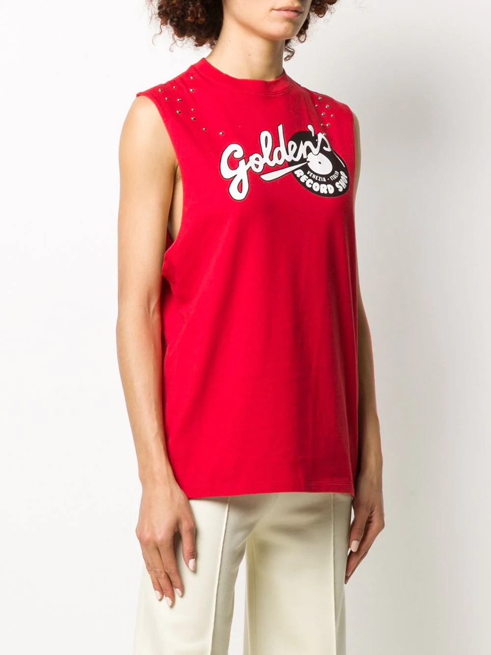 logo tank top - 3