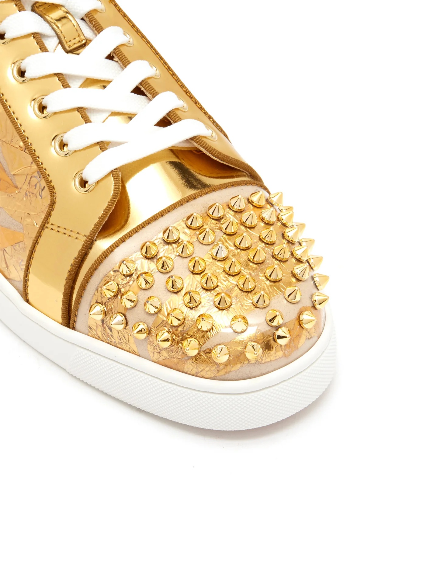 Seaveste spike-embellished low-top trainers - 6