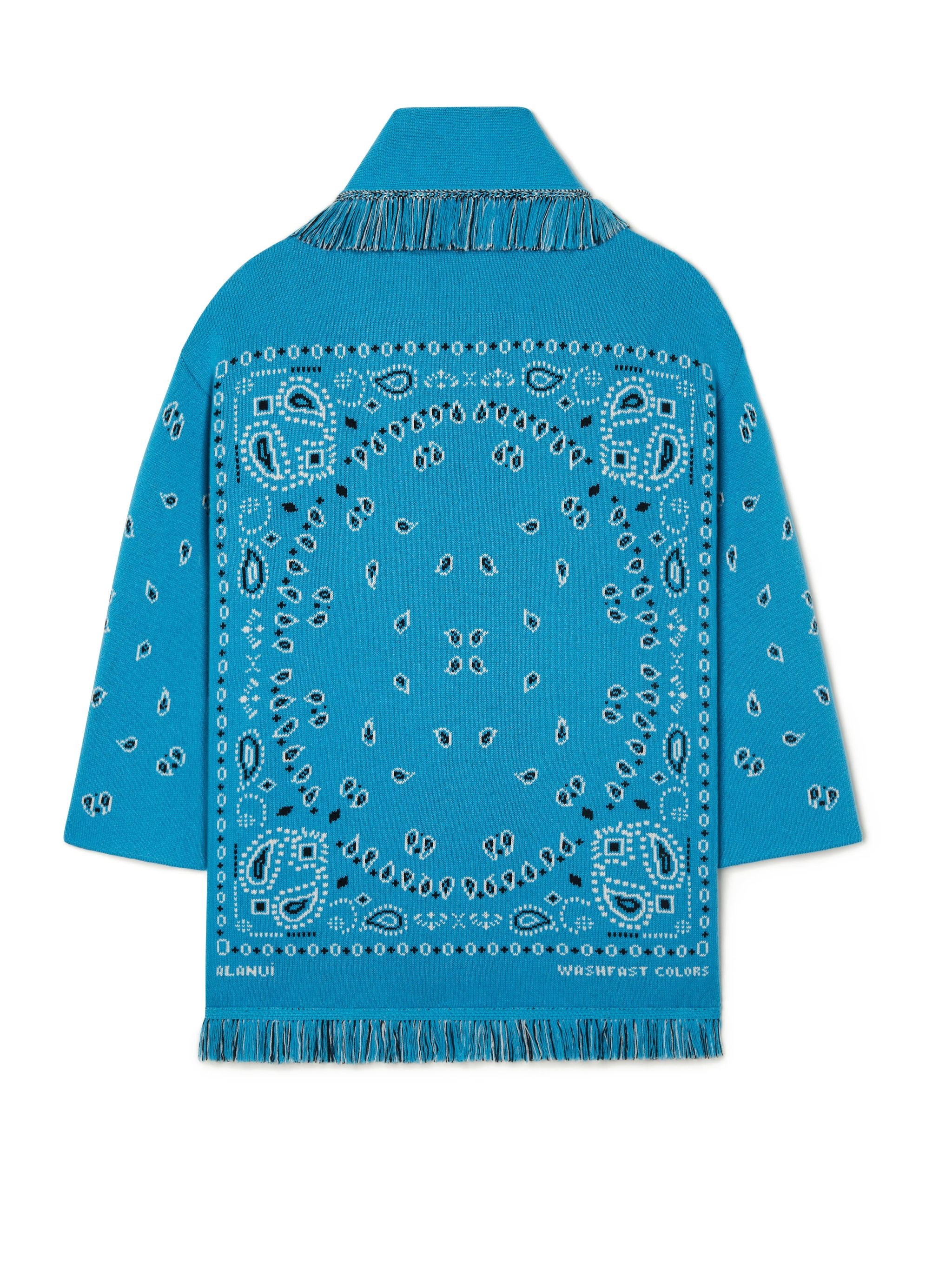 Bandana Jacquard Cardigan - 3