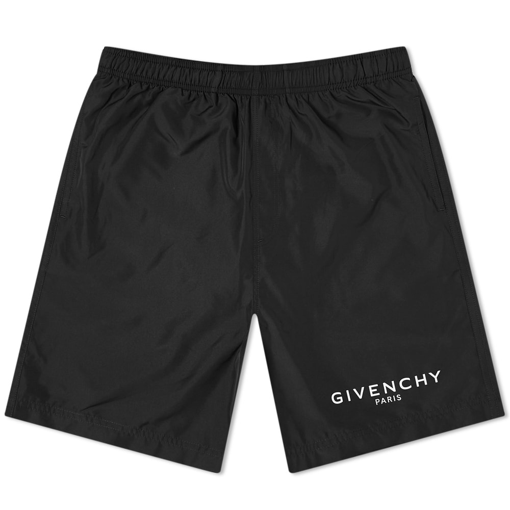 Givenchy Logo Long Swim Short - 1