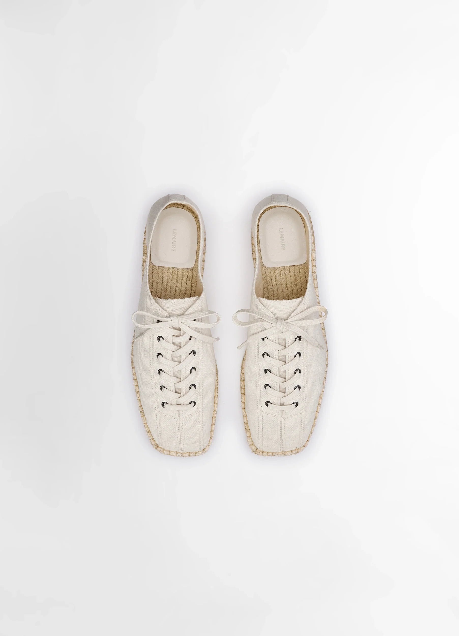 LINOLEUM LACED ESPADRILLES - 5