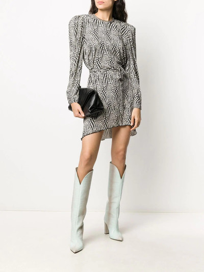 Isabel Marant printed mini dress outlook