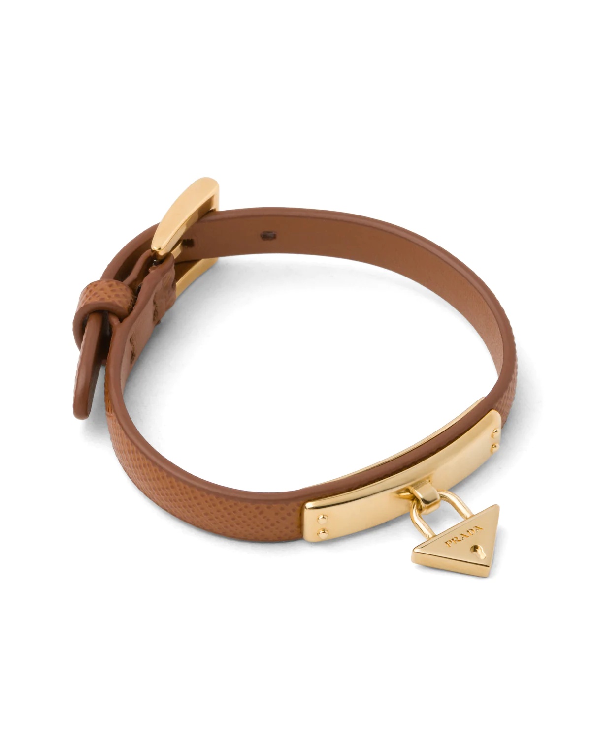 Saffiano leather bracelet - 3